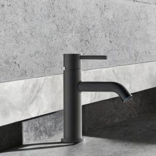 Смеситель для раковины Bossini Teo-M Z00701.073 чёрный матовый